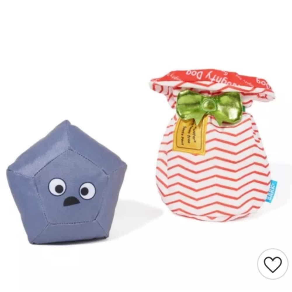 Bark lump coal medium multi dog toy